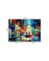 Modern wall mural - Dancing Ballerinas Abstract | FEEBY