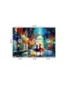 Modern wall mural - Dancing Ballerinas Abstract | FEEBY
