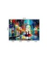 Modern wall mural - Dancing Ballerinas Abstract | FEEBY