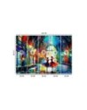 Modern wall mural - Dancing Ballerinas Abstract | FEEBY