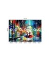 Modern wall mural - Dancing Ballerinas Abstract | FEEBY