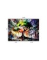 Wall mural for living room - Abstract Nature Tree | FEEBY