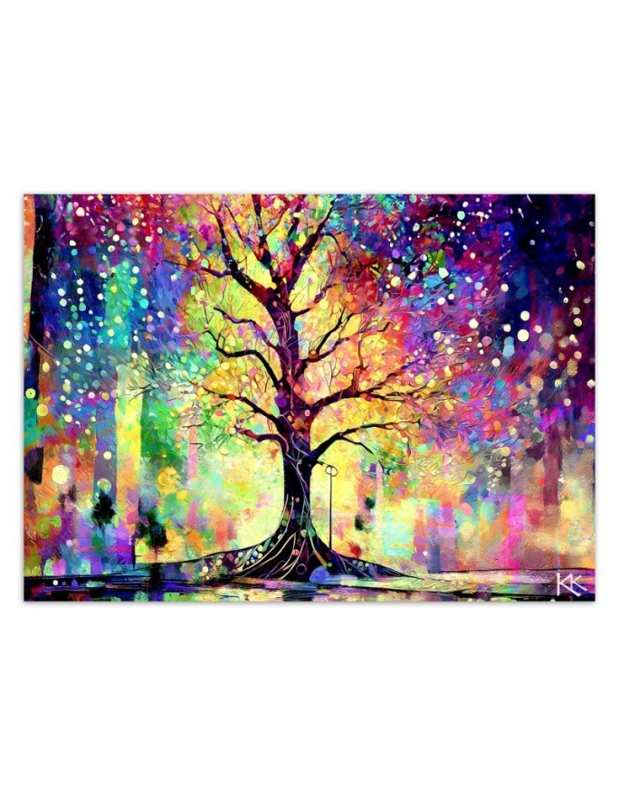 Wall mural - Colorful tree | FEEBY