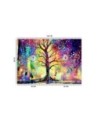 Wall mural - Colorful tree | FEEBY
