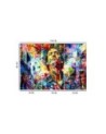 Stylish wallpaper - Male Colorful Abstraction | FEEBY