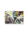 Unique wall mural - Colorful Woman Abstraction | FEEBY