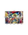 Modern wallpaper - Woman Abstraction Colorful | FEEBY