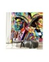 Wall mural for living room - Female and Male Abstraction | FEEBY