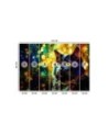 Wall mural for bedroom - Black Cat Abstraction | FEEBY