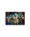Wall mural - Cat Animals Abstraction | FEEBY