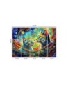 Modern wall mural - Abstract Cats | FEEBY