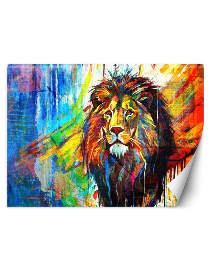 Stylish wallpaper - Lion Animals Abstraction | FEEBY