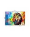 Stylish wallpaper - Lion Animals Abstraction | FEEBY