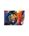 Unique wall mural - Colorful Lion Abstract | FEEBY