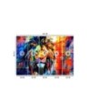 Unique wall mural - Colorful Lion Abstract | FEEBY